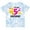 Tie Dye Blue, variant on Inktastic Its My 5th Birthday with Smiling Emoticon Girls Toddler T-Shirt