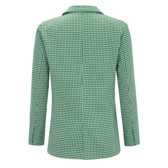 Vedolay Womens Tops Casual Blazers for Women Business Casual Open Front Long Sleeve Work Office Jackets,F M