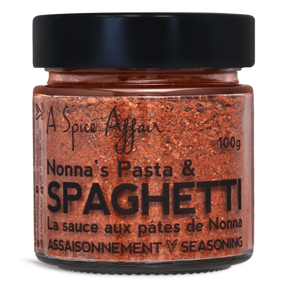 Spaghetti Nonna's Seasoning A Spice Affair, 100g (3.5 oz) Jar
