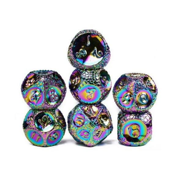 Foam Brain Games Dragonstone Poly Set - Mystic (7) New