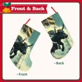 thumbnail image 2 of Lsque Bull Charging Through Waves Pattern 18 Inch Christmas Stockings, Festive Holiday Stocking for Christmas Decorations Holiday Decor, 2 of 7