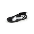 thumbnail image 2 of Womens Aqua Sock Wave Water Shoes- Waterproof Slip-Ons for Pool, Beach and Sports, Black, Size: 6, S7, 2 of 2