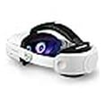 thumbnail image 3 of TRANSNOVO Compatible avec Oculus Quest 2 Head Strap, Accessoire VR pour Meta Quest 2, Bracelet Élite Léger Rétractable à un Bouton (Quest 2 Head Strap), 3 of 4