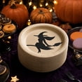 thumbnail image 4 of SLYNSHome 16Pcs 9 inch Witch Disposable Tableware Paper Plates Vintage Printed Table Supplies For Halloween Dinner Holiday Party Tabletop Decor, 4 of 6