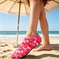 thumbnail image 2 of LTTVQM Womens Water Shoes Swim Pool Comfortable Water Socks Aqua Yoga Flexible Vacation Beach Shoes Quickly-Dry Slip on 2026 New Shoes Hot Pink 39(US-7.5), 2 of 5