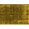 thumbnail image 1 of Ahgly Company Machine Washable Indoor Rectangle Oriental Yellow Industrial Area Rugs, 5' x 8', 1 of 4