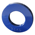 thumbnail image 3 of 3X Fractional Weights Fractional Weights Mini Weight Plates Strength Training Plates Accurate Disk Accessory Blue 0.5Kg, 3 of 5
