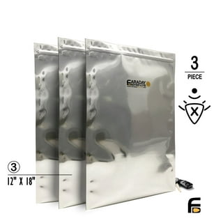 10pc Large-Kit NEST-Z EMP 7.0mil Faraday Bags