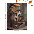 thumbnail image 3 of Vintage Building Canvas Print, Suitable for Living Room, Bedroom, Office, Cafe, Bar, Study, Hotel Decor, 3 of 8