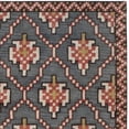 thumbnail image 2 of Isaac Mizrahi Navy/Rust Geometric Rug, 2 of 5