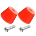thumbnail image 3 of Worgeous 1 Set Black Roller Skates Brake Blocks for Ice Skates Use Made of PU Adjustable and Durable, 3 of 8