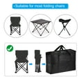 thumbnail image 5 of 26x18.5x7.8" Camp Chair Replacement Bag Oversize Storage Duffle Bag Waterproof Moving Bag for Travel, Black, 5 of 6