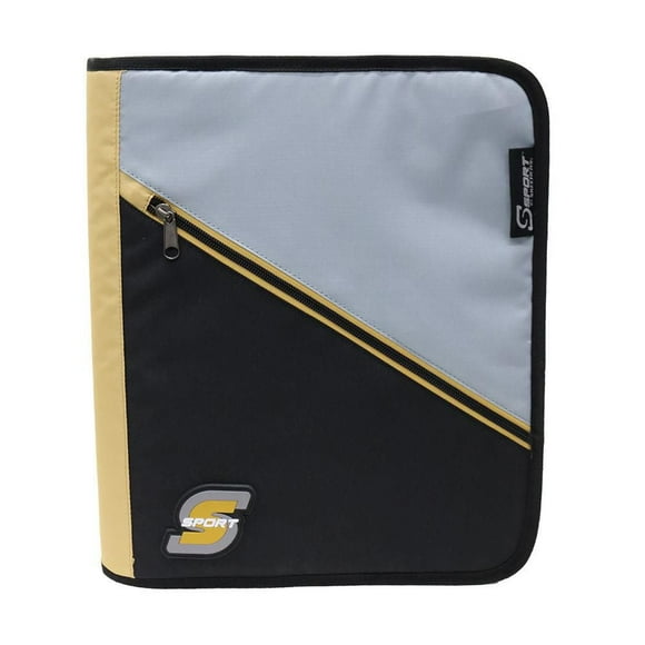 1.5" 3 Ring Zippered Binder