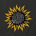 thumbnail image 2 of Sunflower T-Shirt | Pretty Flower Black Tee Gift, 2 of 5