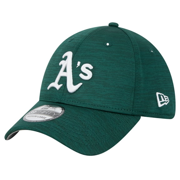 Men's New Era Green Oakland Athletics Tech 39THIRTY Flex Hat
