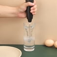 thumbnail image 3 of Handheld Mixer Milk Frother Automatic Electric Beverage Drink Foamer Cream Whisk Cooking Stirrer Coffee Egg Beater,Black, 3 of 8