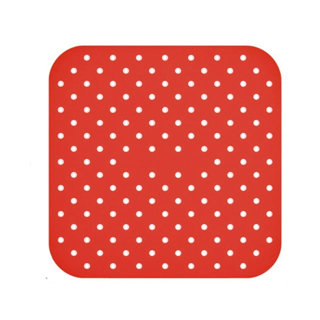 Silica gel pads Basket Fryer Silicone Reusable Non Stick Liners Fryer Mat For Air For Air Kitchen,Dining & Bar