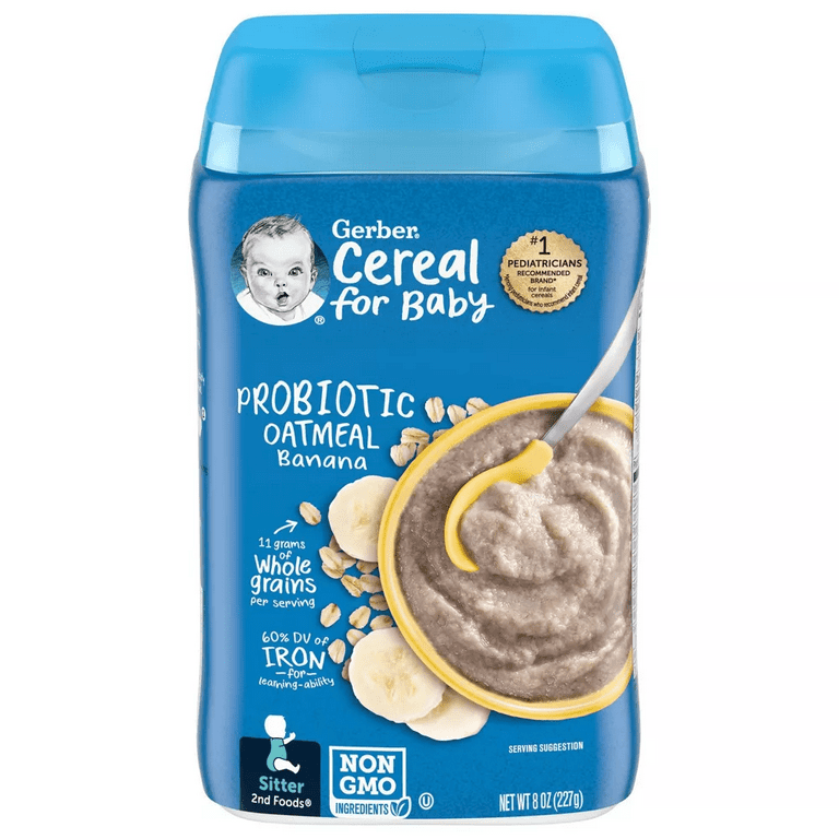 Gerber infant shop rice cereal