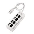 thumbnail image 1 of Nuevo 4 puertos Usb 2.0 Hub On/off Ses + Cable adaptador para PC Laptop para, 1 of 3