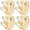 Yellow, variant on Afflux (4 Pack) 60W USB-C Fast Charger Cable Data Sync Charging Woven Braided Type C Cord Compatible with iPhone 17 / 16 / 15 Pro Max Plus Air, iPad, AirPods, Samsung Galaxy S25 S24 S23, 3ft, Yellow