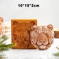 thumbnail image 4 of Wooden Cookie Molds Cookie Wooden Gingerbread Cookie Moulds Press 3D Cake Embossing Baking Mold Pumkin Cutter Bakery Gadgets, 4 of 7