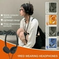 thumbnail image 4 of AOOOWER Y2K Retro Headset Earphones Overhead Earbuds HIFI Sound Supports 3.5mmAUX 3.5 Lightweight and Portable Personality, 4 of 16