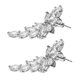 thumbnail image 5 of AURARMLET 1Par Aretes De Con Zirconia Para Mujer Con Estilo Chic En Eventos Especiales, 5 of 7