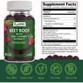 thumbnail image 5 of YUM-V’s Beet Root Gummies with Tart Cherry Extract for Blood Circulation, Berry Flavor, 60 Count, 5 of 9
