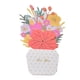 thumbnail image 2 of Tarjeta de felicitación para el Día de la Madre con flores talladas en papel | Diseño de ramo grande | Adorno artesanal para mamá | Un regalo especial para el Día de la Madre, cumpleaños o, 2 of 3