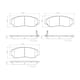 thumbnail image 2 of BALATAS CERAMICAS CR-V 2007 al 2016 HONDA 2.4L L4 Delanteras BREMBO ., 2 of 5