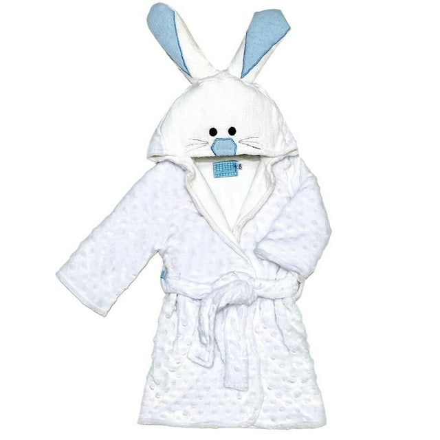 Bata de Baño Coneja Azul Extra Grande 5-6 Años Small Soul Baby