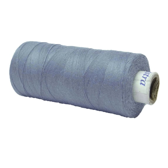 Grey Over Locking Hand Machine Spool 20 Pcs Polyester Thread Quilting Supplies