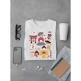 thumbnail image 3 of Vintage Aesthetic Japanese Emoji Graphic Men's T-shirt, 3 of 4