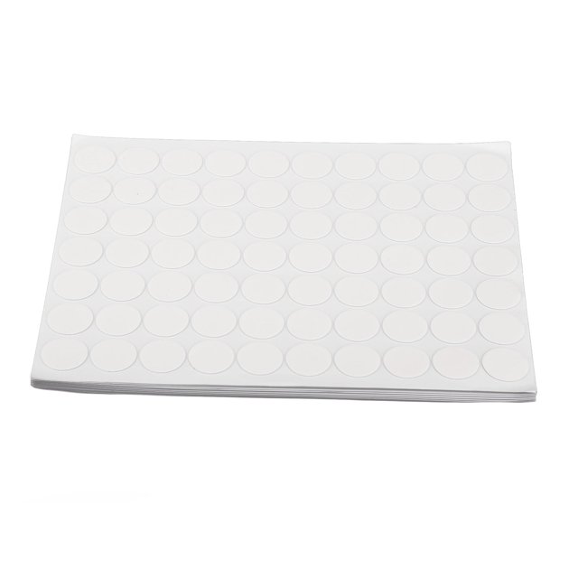 Hook Loop Dots, Self Adhesive Dots 700 Pieces 20mm Double Sides Widely Used For Paper