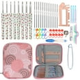 thumbnail image 4 of 11Pcs Stainless Steel Rod Needle Knitting Set Crochet Tool Accessories Crochet Organizer Sewing Tools Gift for Beginners, 4 of 6
