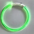 thumbnail image 2 of Pet Supplies Pet Flashing Collar USB Rechargeable Glowing Necklace Collar Light Up Collars For Night Walking Dog Collar Neon, 2 of 2
