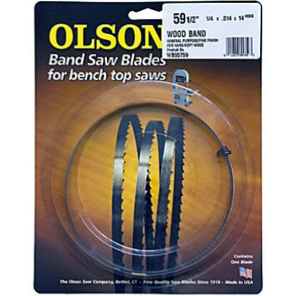 Olson Saw 55759 0.25 x 59.5 in. 14 Tpi Blade