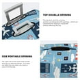 thumbnail image 5 of Naloa Airplanes and Aviation Signs Elastic Suitcase Protector, Travel Suitcase Protector Cover Fits 18-32in Suitcase - Large, 5 of 9