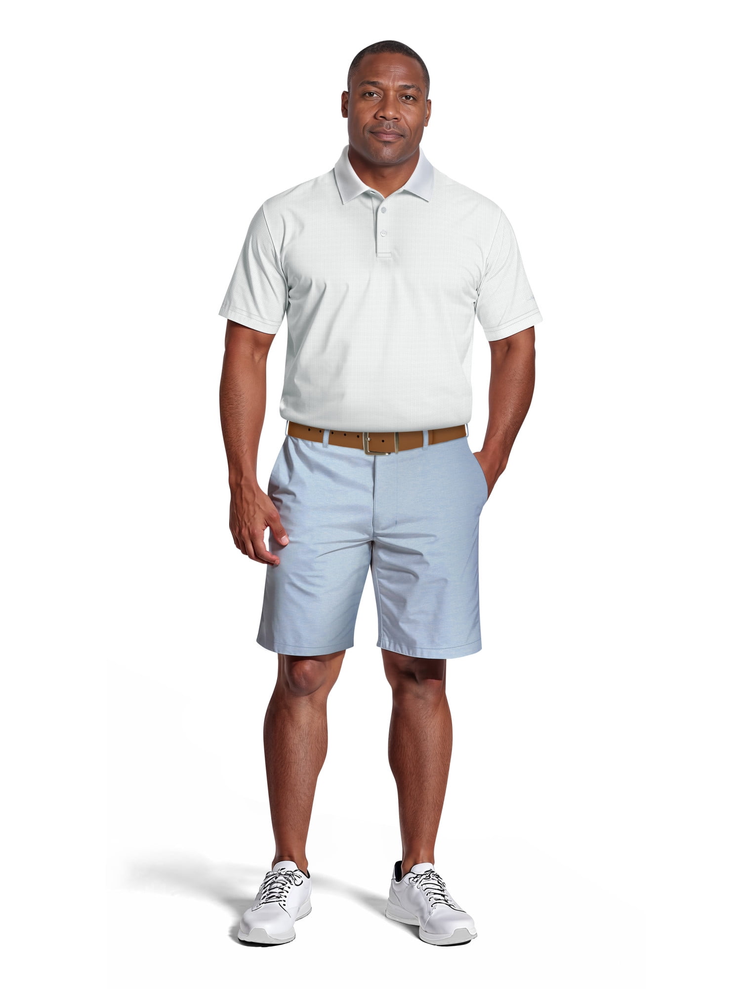 Ben Hogan Men's & Big Men's Stretch Golf Shorts with Active Waistband, 7" & 9" Inseams, Sizes 30-50