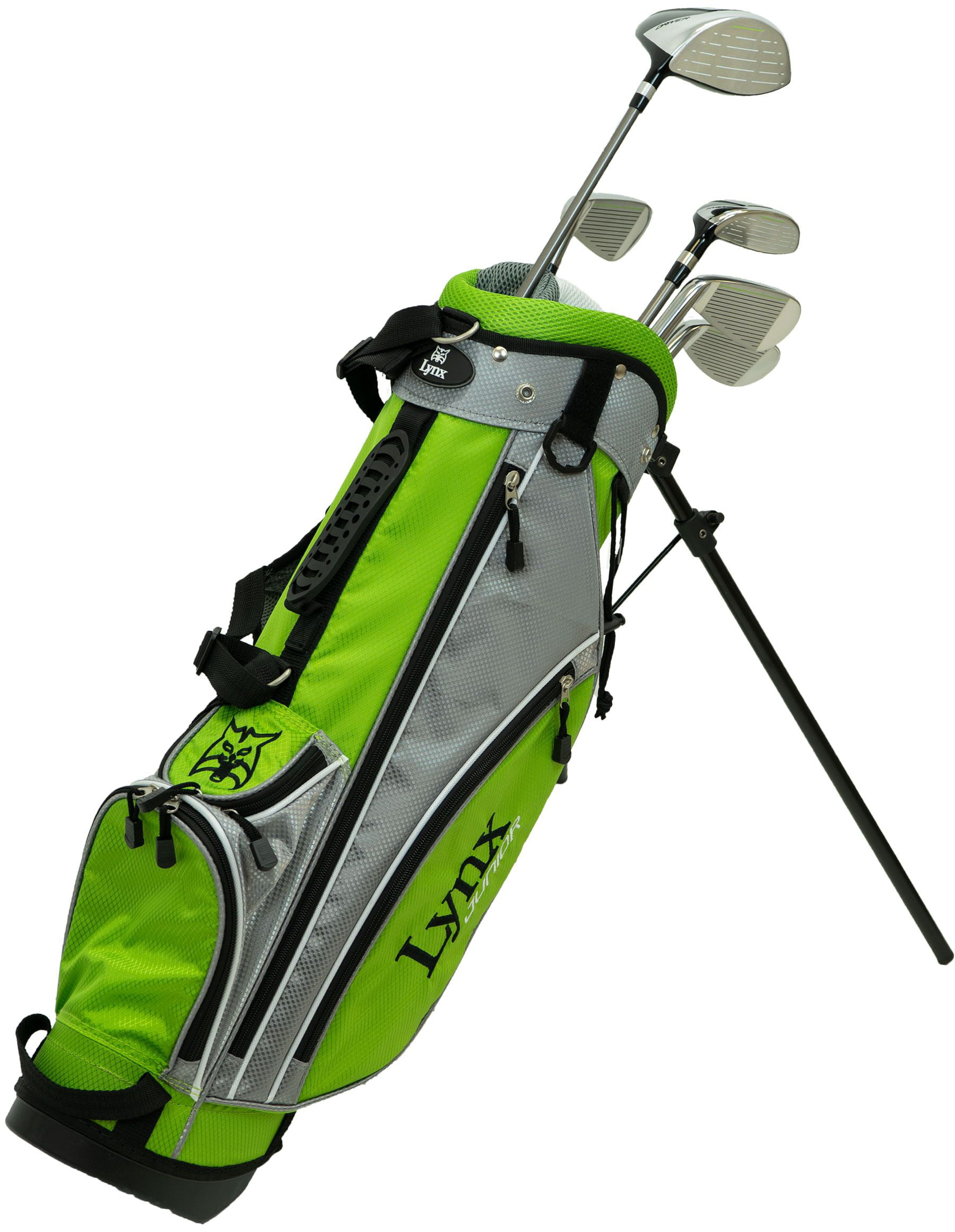 Lynx Green Junior's Golf Complete Set with Bag (Age 5-8) - Walmart.com