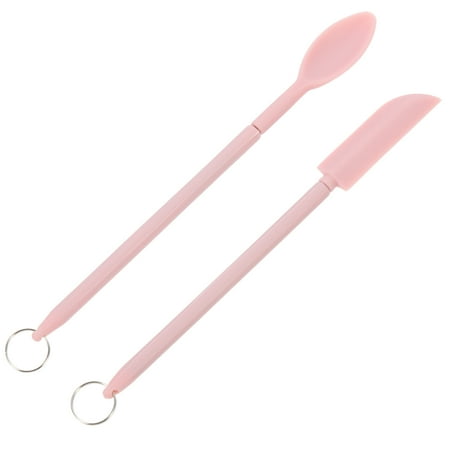 

Retractable Spatula Silicone Multi-functional Baking Scoop with Hanging Hole Kitchen Small Mini Peanut Butter