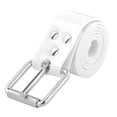 thumbnail image 1 of Wosthever Cómodo cinturón de peso de silicona para buceo, cinturón de peso ajustable para entusiastas del buceo Deportes acuáticos Blanco, 1 of 1