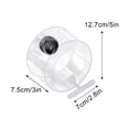 thumbnail image 3 of Comedero para pájaros con cámara, cámara de video de versión nocturna HD 1080P, conexión remota de punto de acceso WiFi con teléfono móvil para observar aves al aire libre, capturar fotos Meser  Accesorios Electrónicos-17, 3 of 9