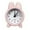 Pink, variant on Oggfader Alarm Clock for Kids Cute Mini Metal Small Alarm Clock Electronic Small Alarm Clock Pink