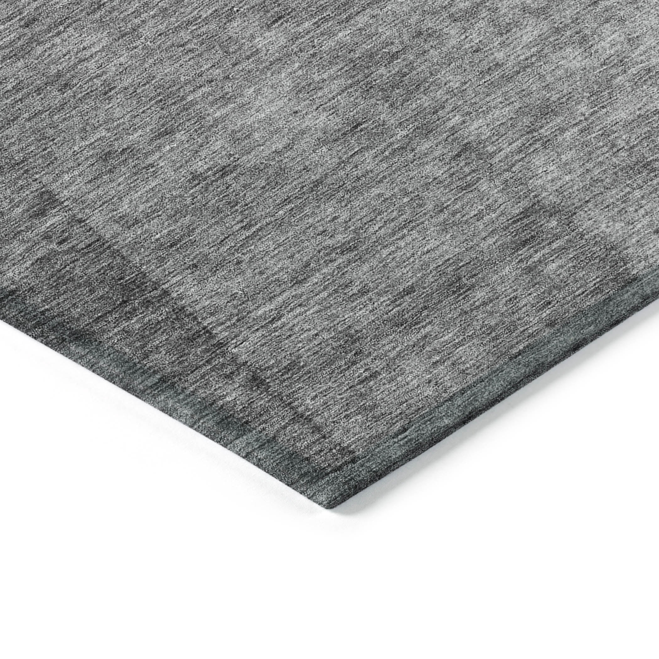 Addison Rugs Chantille Indoor/Outdoor Transitional Ombre Gray Washable Rectangle Rug, 1'8" x 2'6"