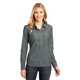thumbnail image 1 of District Made® - Camisa tejida lavada de manga larga para mujer. DM4800 Gris 4XL distrito hecho DM4800, 1 of 1
