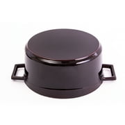 Lava Round Cast Iron Dutch Oven, Cast Iron Pot, Dutch Oven With Lid, Enamelled Casserole 2.9 Qt