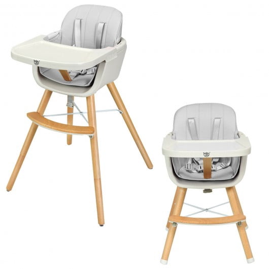 wooden high chair walmart