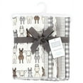 thumbnail image 2 of Hudson Baby Cotton Flannel Burp Cloths, Farm Friends Cream 7-Pack, One Size, 2 of 6