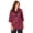Classic Red Graphic Scroll, variant on Women's Plus Size Dream Drape Embellished Kurta Tunic